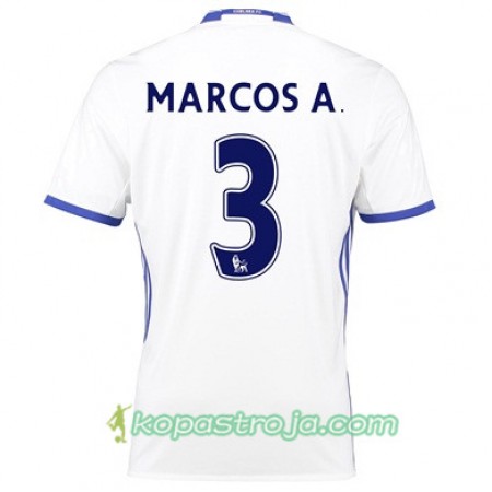 Billiga Fotbollströjor Chelsea MARCOS A 3 Tredje tröja 2017/18 Kortärmad