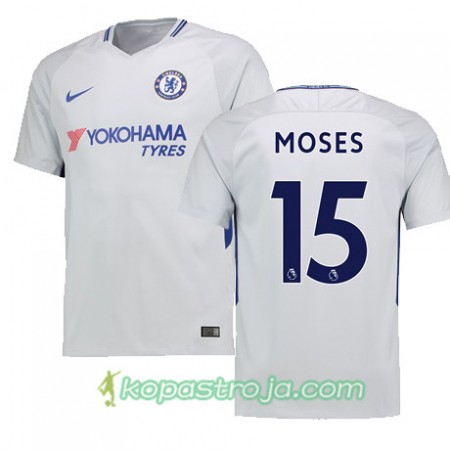Billiga Fotbollströjor Chelsea MOSES 15 Borta tröja 2017/18 Kortärmad