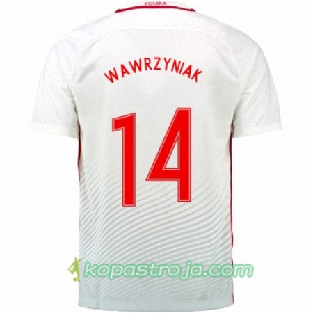 Billiga Fotbollströjor Polen JAKUB WAWRZYNIAK Hemma tröja Euro 2016