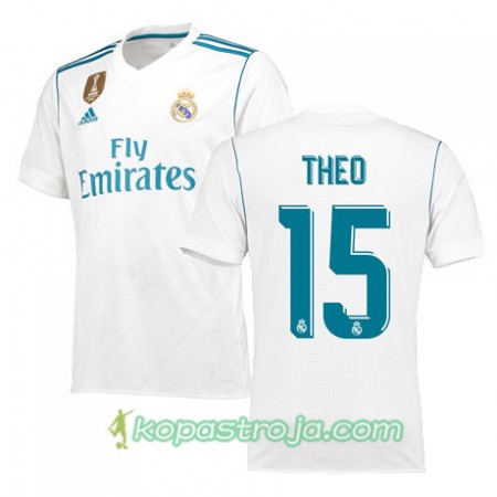 Billiga Fotbollströjor Real Madrid THEO 15 Hemma tröja 2017/18 Kortärmad