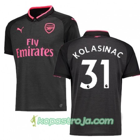 Billiga Fotbollströjor Arsenal KOLASINAC 31 Tredje tröja 2017/18 Kortärmad