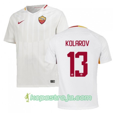 Billiga Fotbollströjor AS Roma KOLAROV 13 Borta tröja 2017/18 Kortärmad