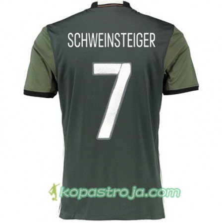 Billiga Fotbollströjor Tyskland BASTIAN SCHWEINSTEIGER Borta tröja Euro 2016