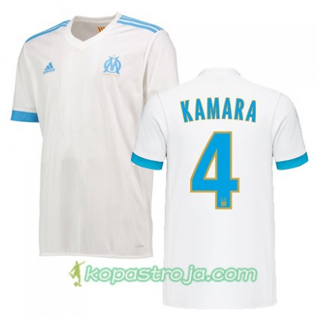 Billiga Fotbollströjor Olympique de Marseille KAMARA 4 Hemma tröja 2017/18 Kortärmad
