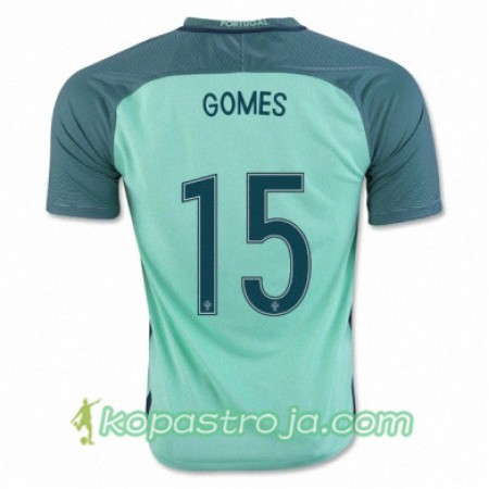 Billiga Fotbollströjor Portugal ANDRE GOMES Borta tröja Euro 2016