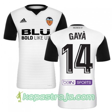 Billiga Fotbollströjor Valencia CF GAYA Hemma tröja 2017/18 Kortärmad