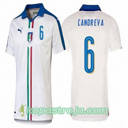 Billiga Fotbollströjor Italien ANTONIO CANDREVA Borta tröja Euro 2016