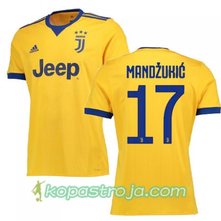 Billiga Fotbollströjor Juventus MANDZUKIC 17 Borta tröja 2017/18 Kortärmad