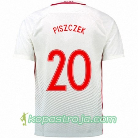 Billiga Fotbollströjor Polen LUKASZ PISZCZEK Hemma tröja Euro 2016