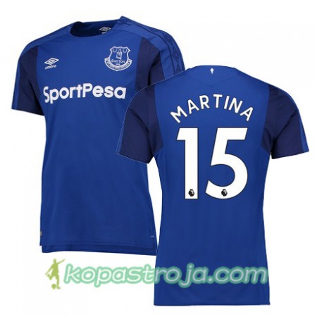 Billiga Fotbollströjor Everton MARTINA Hemma tröja 2017/18 Kortärmad