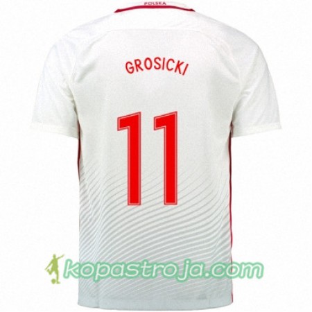 Billiga Fotbollströjor Polen KAMIL GROSICKI Hemma tröja Euro 2016