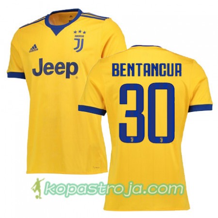 Billiga Fotbollströjor Juventus BENTANCUR 30 Borta tröja 2017/18 Kortärmad