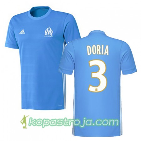Billiga Fotbollströjor Olympique de Marseille DORIA 3 Borta tröja 2017/18 Kortärmad
