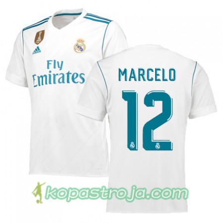 Billiga Fotbollströjor Real Madrid MARCELO 12 Hemma tröja 2017/18 Kortärmad