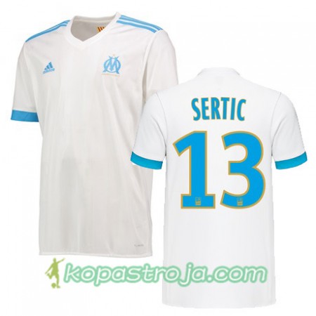 Billiga Fotbollströjor Olympique de Marseille Gregory Sertic 13 Hemma tröja 2017/18 Kortärmad
