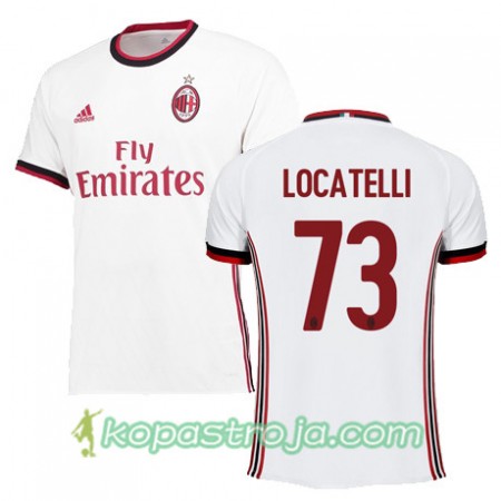 Billiga Fotbollströjor AC Milan LOCATELLI 73 Borta tröja 2017/18 Kortärmad