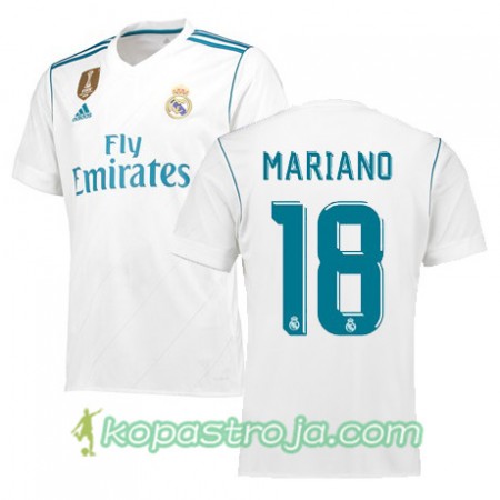 Billiga Fotbollströjor Real Madrid Mariano 10 Hemma tröja 2017/18 Kortärmad