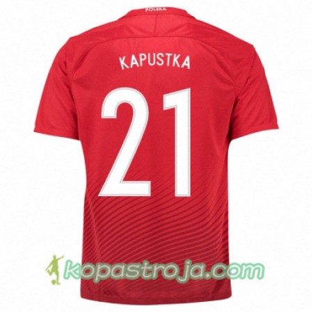 Billiga Fotbollströjor Polen BARTOSZ KAPUSTKA Borta tröja Euro 2016