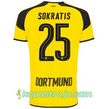 Billiga Fotbollströjor Borussia Dortmund SOKRATIS 25 Tredje tröja 2017/18 Kortärmad