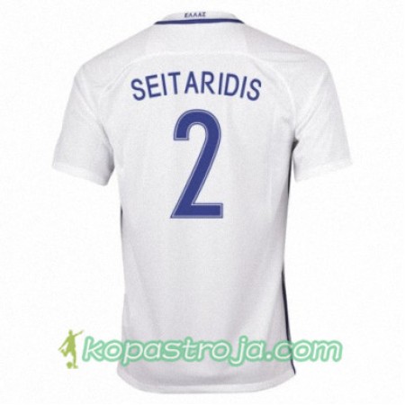 Billiga Fotbollströjor Grekland GIOURKAS SEITARIDIS Hemma tröja 2016/17 Kortärmad
