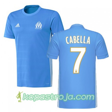 Billiga Fotbollströjor Olympique de Marseille REMY CABELLA 7 Borta tröja 2017/18 Kortärmad