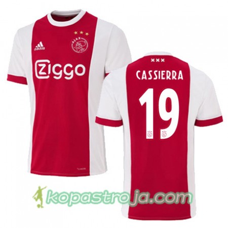 Billiga Fotbollströjor AFC Ajax MATEO CASSIERRA 19 Hemma tröja 2017/18 Kortärmad