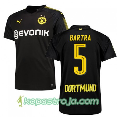 Billiga Fotbollströjor Borussia Dortmund BARTRA 5 Borta tröja 2017/18 Kortärmad