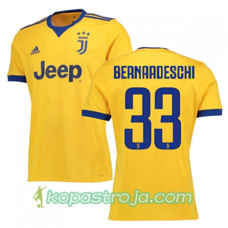 Billiga Fotbollströjor Juventus BERNARDESCHI 33 Borta tröja 2017/18 Kortärmad