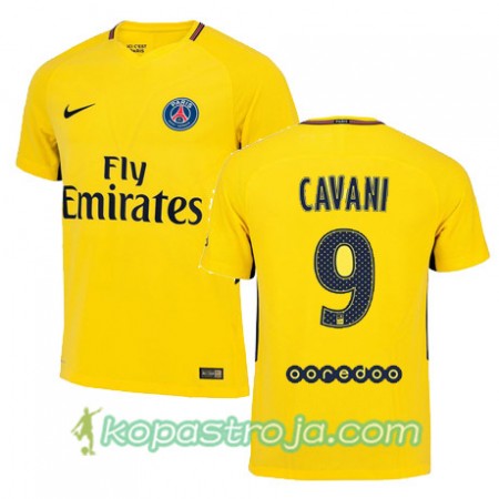 Billiga Fotbollströjor Paris SG EDINSON CAVANI 9 Borta tröja 2017/18 Kortärmad
