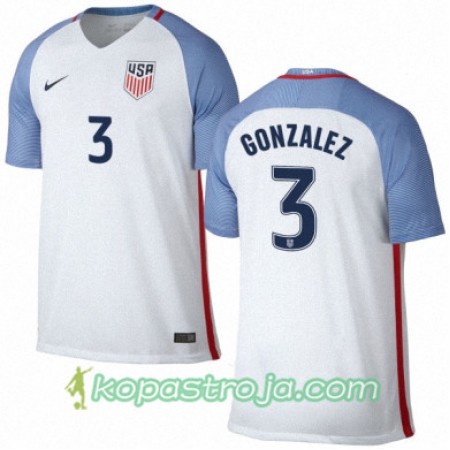 Billiga Fotbollströjor USA OMAR GONZALEZ Hemma tröja 2016/17 Kortärmad