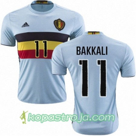 Billiga Fotbollströjor Belgien ZAKARIA BAKKALI Borta tröja Euro 2016