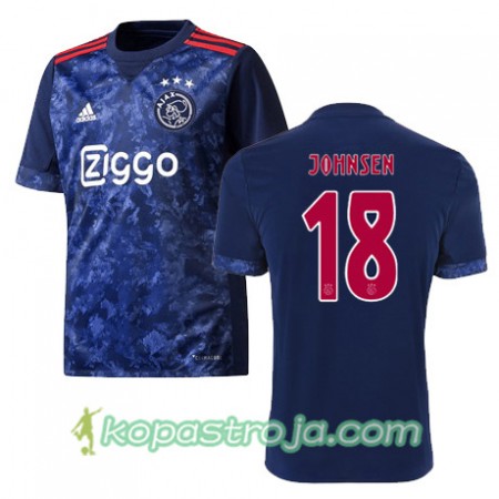 Billiga Fotbollströjor AFC Ajax DENNIS JOHNSEN 18 Borta tröja 2017/18 Kortärmad