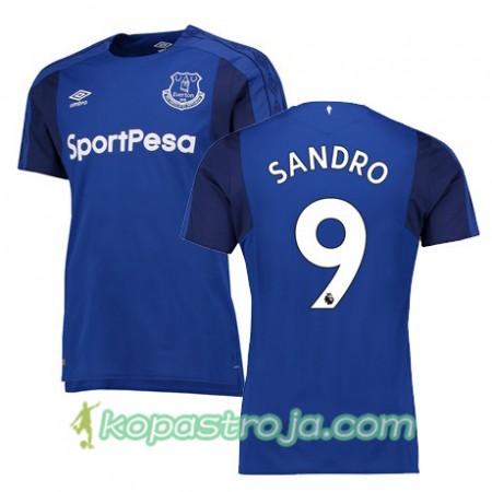 Billiga Fotbollströjor Everton SANDRO Hemma tröja 2017/18 Kortärmad