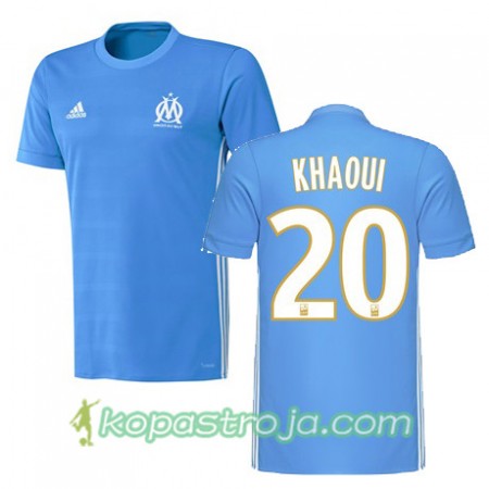 Billiga Fotbollströjor Olympique de Marseille SAIF EDDINE KHAOUI 20 Borta tröja 2017/18 Kortärmad