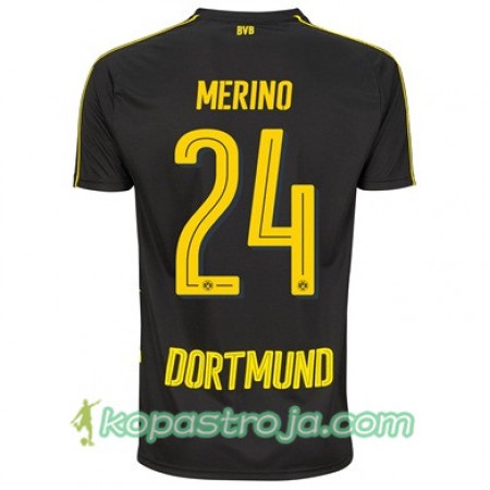 Billiga Fotbollströjor Borussia Dortmund MERINO 24 Borta tröja 2017/18 Kortärmad