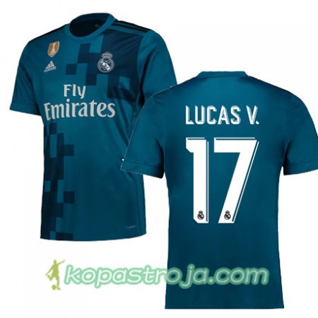Billiga Fotbollströjor Real Madrid LUCAS V 17 Tredje tröja 2017/18 Kortärmad