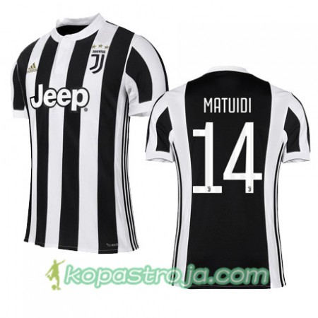 Billiga Fotbollströjor Juventus MATUIDI 14 Hemma tröja 2017/18 Kortärmad