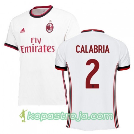 Billiga Fotbollströjor AC Milan CALABRIA 2 Borta tröja 2017/18 Kortärmad