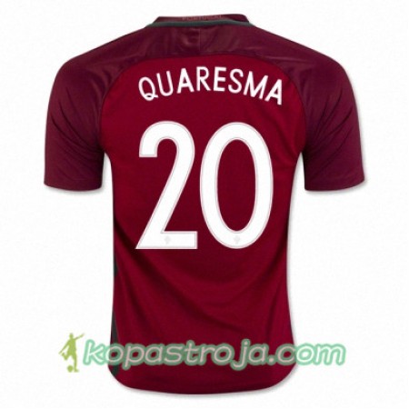 Billiga Fotbollströjor Portugal RICARDO QUARESMA Hemma tröja Euro 2016