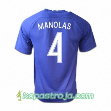 Billiga Fotbollströjor Grekland KOSTAS MANOLAS Borta tröja 2016/17 Kortärmad