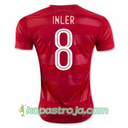 Billiga Fotbollströjor Schweiz GOKHAN INLER Hemma tröja Euro 2016