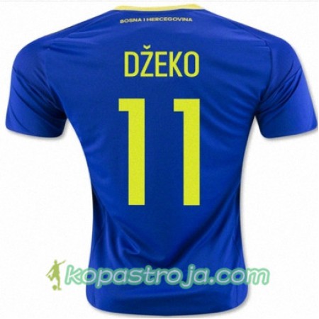 Billiga Fotbollströjor Bosnien och Hercegovina DZEKO Hemma tröja 2016/17 Kortärmad