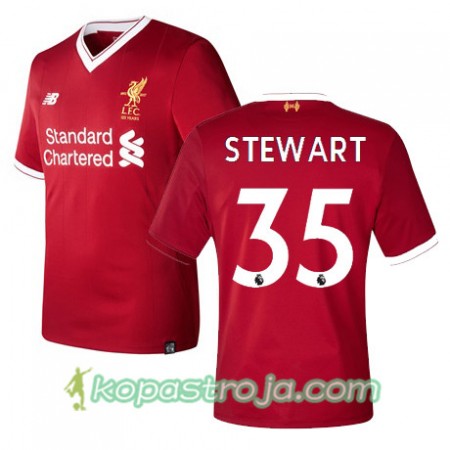 Billiga Fotbollströjor Liverpool STEWART 35 Hemma tröja 2017/18 Kortärmad
