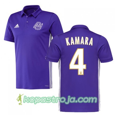 Billiga Fotbollströjor Olympique de Marseille KAMARA 4 Tredje tröja 2017/18 Kortärmad