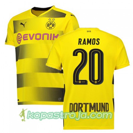 Billiga Fotbollströjor Borussia Dortmund RAMOS 20 Hemma tröja 2017/18 Kortärmad