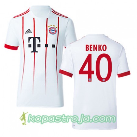 Billiga Fotbollströjor FC Bayern München BENKO 40 Tredje tröja 2017/18 Kortärmad