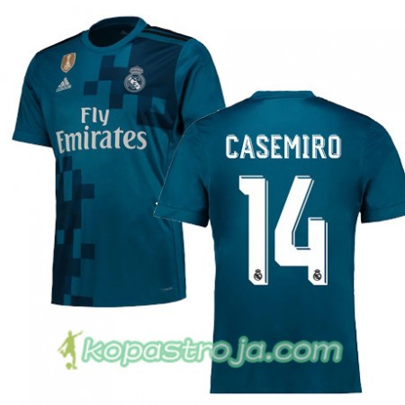 Billiga Fotbollströjor Real Madrid CASEMIRO 14 Tredje tröja 2017/18 Kortärmad