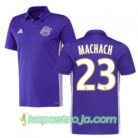 Billiga Fotbollströjor Olympique de Marseille ZINEDINE MACHACH 23 Tredje tröja 2017/18 Kortärmad