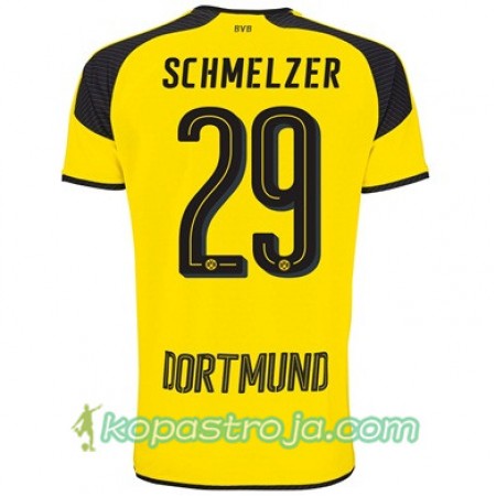 Billiga Fotbollströjor Borussia Dortmund SCHMELZER 29 Tredje tröja 2017/18 Kortärmad