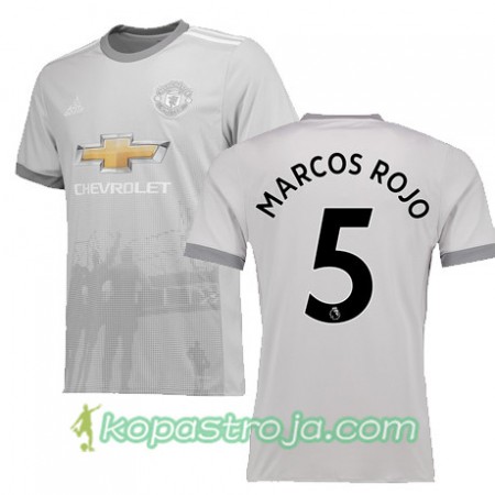 Billiga Fotbollströjor Manchester United MARCOS ROJO 5 Tredje tröja 2017/18 Kortärmad